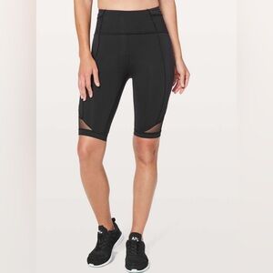lulu biker shorts - Forget The Sweat Short